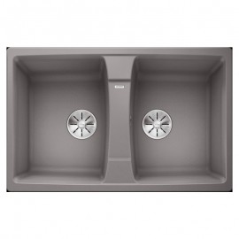 CHẬU RỬA BÁT BLANCO LEXA 8 ALU METALLIC